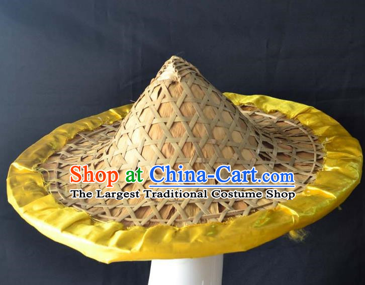 Guangxi Women Adult Minority Performance Hat Zhuang Nationality Folk Song Advanced Embroidery Handmade Headwear