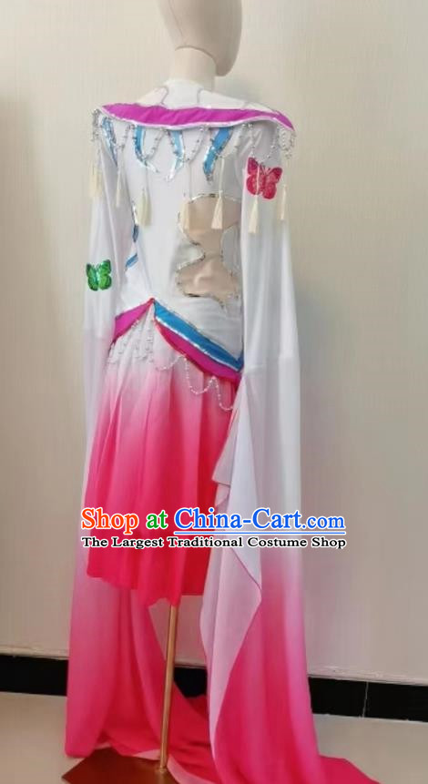 Hundred Flowers Zhengyan Dance Costume Female Hundred Flowers Zhengyan Children Performance Costume Opera Huadan Long Water Sleeve Peking Opera Costume