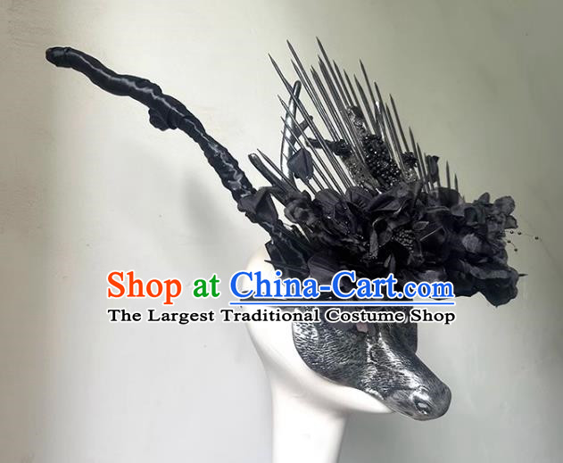 Mysterious Deer Antler Mori Dark Decorative Mask Animal Headdress Mask