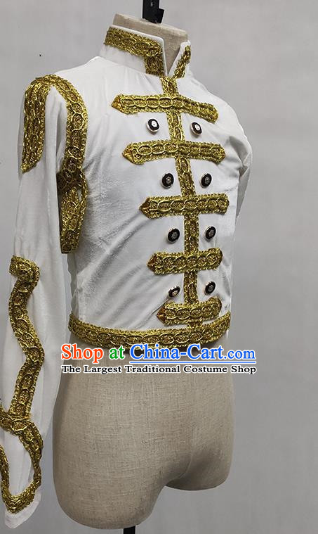 Men Bakita Single Top Performance Costumes Dance Performance Costumes