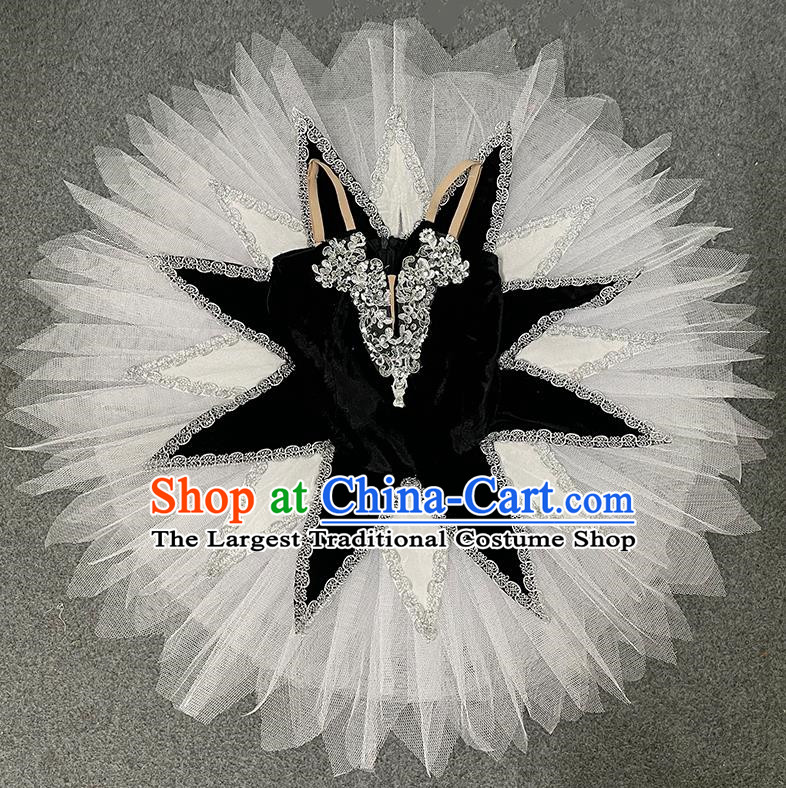 Classical Ballet Pas De Deux Coda Tutu Skirt TUTU Gauze Skirt Ballet Performance Clothing