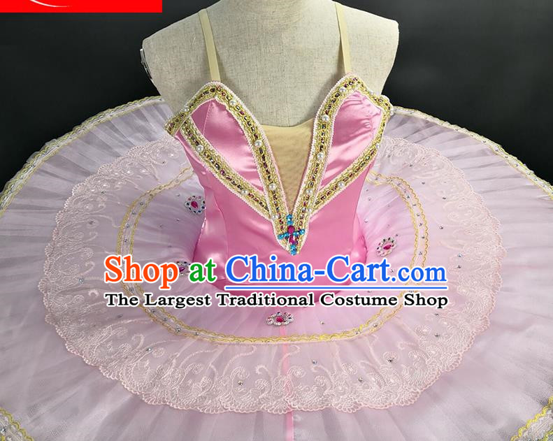 Ballet Dance Skirt Professional Tutu Tutu Children Gauze Skirt White Swan Performance Clothing Practice Clothing