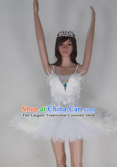 Adult Children Dance Performance Costumes Professional Ballet TUTU Gauze Skirt Disk Skirt Feather Stage Costume