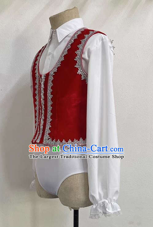 Ballet Male Variation Stage Performance Ballet Two Piece Performance Costume