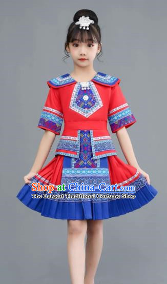 Children Clothing of The Zhuang Nationality On June 1