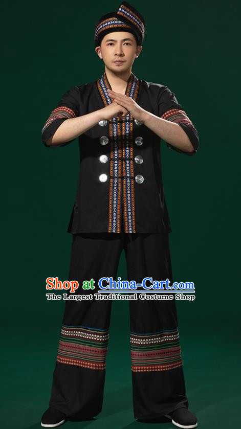 Ethnic Minority Costumes Male Guizhou Miao Yi Nationality Dong Nationality Yunnan Bai Nationality Tujia Yao Nationality Stage Performance Costumes