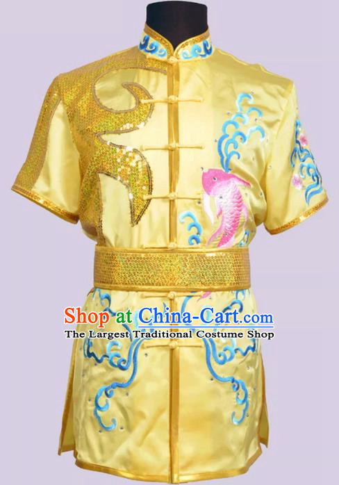 Martial Arts Performance Competition Martial Arts Clothing For Teenagers And Children Color Clothing Competitive Suit