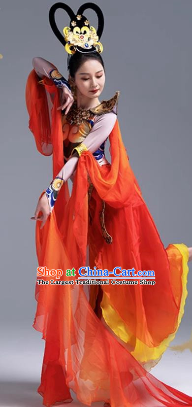 Dunhuang Flying Fairy Elegant Chinese Style Classical Performance Costumes Rebound Pipa Gorgeous Dance Costumes