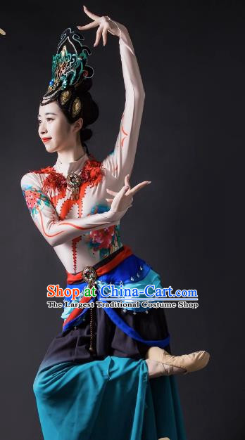 Classical Dance Costumes All The Way Dunhuang Flying Dance Costumes Adult Exotic Costume Performances