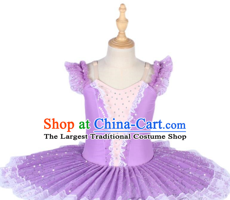 Children Sling TUTU Skirt Ballet Dance Skirt Professional Performance Costume Performance Costume Stage Costume