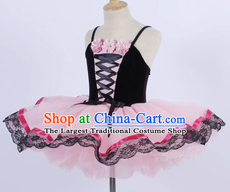 Children TUTU Ballet Dance Skirt Tutu Skirt Stage Performance Clothing Sling Performance Clothing