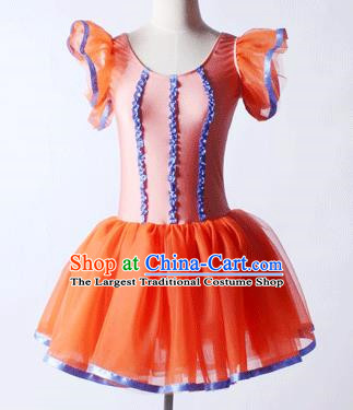 Children Female Performance Costume Long Ballet Dance Skirt Gauze Skirt Princess Stage Performance