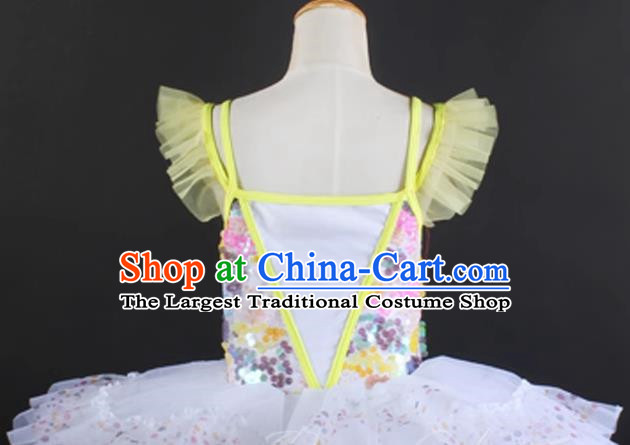 Children Girls Girls Tutu Skirt Princess Skirt Gauze Skirt Stage Costume Performance Costume Performance Costume