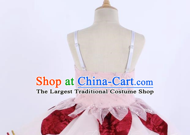 Children Gauze Skirt Ballet Dance Skirt Princess Skirt Tutu Skirt Performance Costume