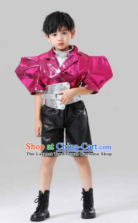 Boys And Girls Yuan Universe Sweet And Cool Trendy Clothing T Stage Catwalk Silver Technology Sense Performance Photography Clothing