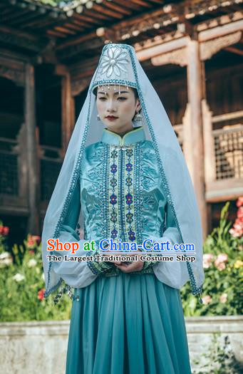 Salar Costumes Hui Dance Costumes Minority Catwalk Costumes