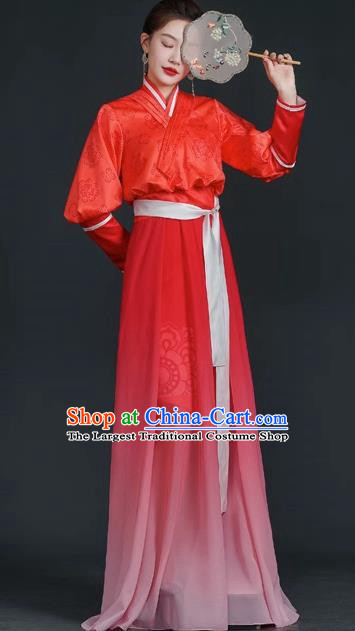 China Style Stage Catwalk Show Costumes Long Trailing Cheongsam Team Dress Art Examination Clothes