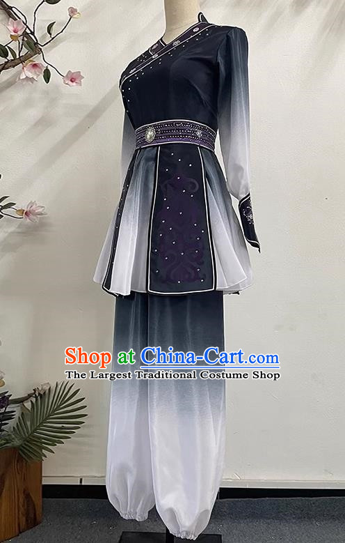 China Mongolian National Dance Performance Clothing Short National Style Women Self Cultivation Art Examination Performance Clothing