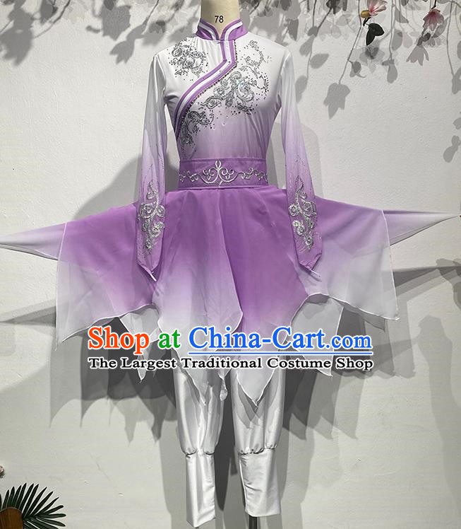 China Mongolian Dance Costume Performance Women National Wind Dance Costume Art Test Short Section Irregular Skirt Performance Costume