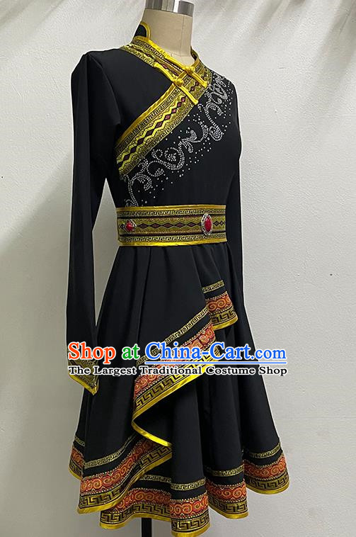 China Mongolian Costumes National Wind Practice Short Section China Mongolian Dance Art Examination Performance Costumes