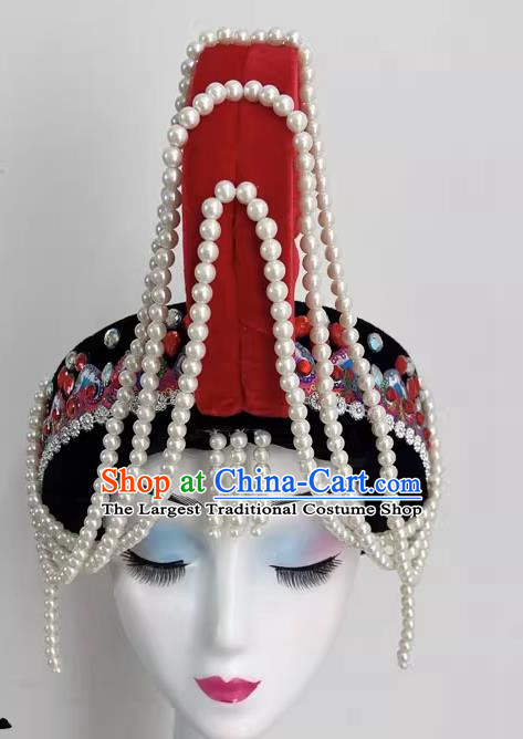 Ethnic Dance Headdress Yi Nationality Performance She Nationality Taoli Cup March Spring Headdress Hair Accessories