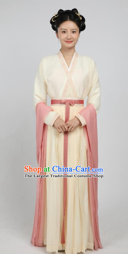 China Romantic TV Series New Life Begins Yu Ping Clothing Ancient Song Dynasty Maid Lady Costumes