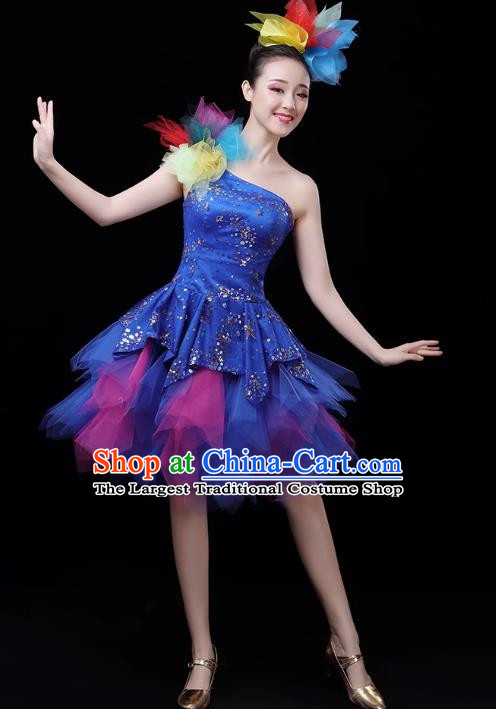 Modern Dance Graduation Costumes Performance Costumes Dance Costumes Fashion Chorus Costumes Stage Costumes Singing and Dancing Opening Dance Skirt Female