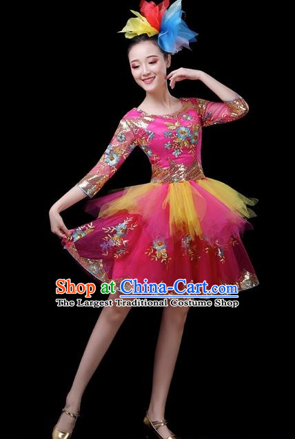 Modern Dance Costume Performance Clothing Female Fashion Adult Opening Graduation Dress Tutu Skirt Skirt