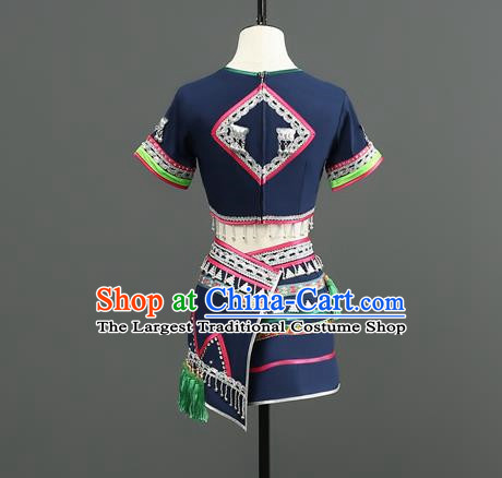 Li Women Solo Dance Yuling Performance Costume Stage Costume Ethnic Costumes Chinese Ethnic Minorities