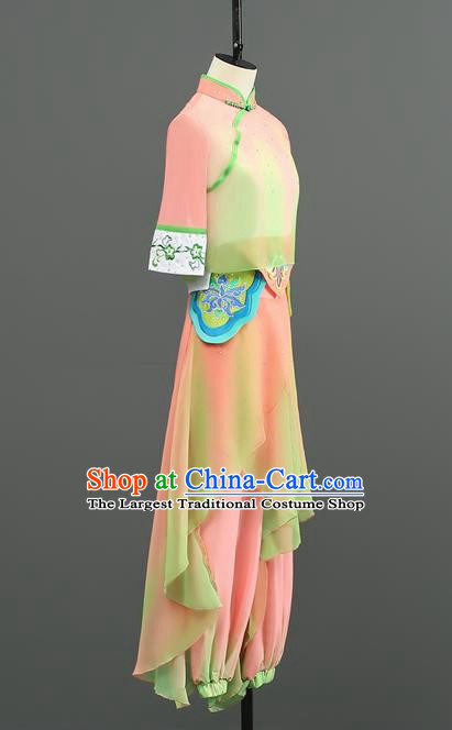 Jiaozhou Dance Clothing Women Elegant Performance Clothing Art Examination Clothing Painting Tea Leisure Lyric Repertoire Performance Clothing Ethnic Style