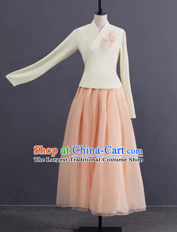 Korean Dance Costume Performance Clothing Hanbok Women Suit Performance Art Test Stage Improvement Practice Clothing