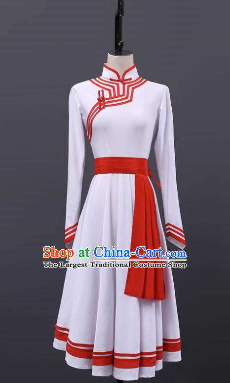 Mongolian Dance Performance Clothing Art Test Custom New Mongolian Costume Test Grade Chinese Ethnic Minorities