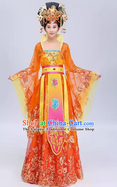 Performance Costume Female Fairy Yang Guifei Ancient Costume Female Han Costume Dance Costume