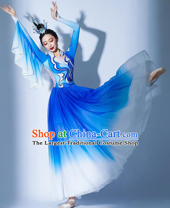 Women Elephant Landscape Costumes Chang An Fantasy Night Dance Costumes Modern Dance Costumes Opening Dance Classical Dance Costumes