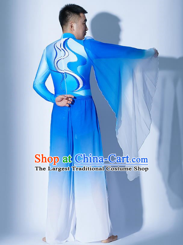 Men Elephant Landscape Costumes Chang An Fantasy Night Dance Costumes Modern Dance Costumes Opening Dance Classical Dance Costumes