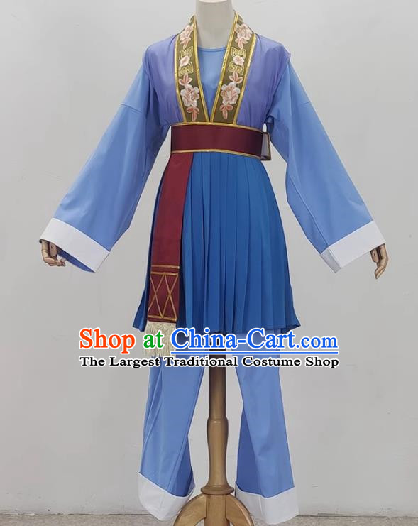 Yue Opera He Wenxiu Yang Mama Costumes Costumes Huangmei Opera Costumes Servant Lao Dan Clothes Opera Costumes