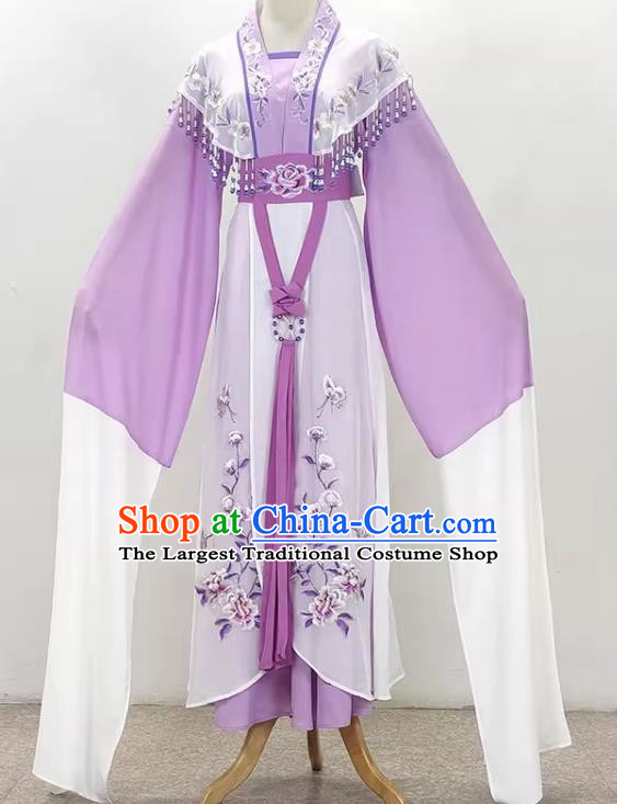 Purple Peony Hua Dan Miss Costume Princess Costume Drama Opera Yue Opera Qiong Opera Huangmei Stage Costume