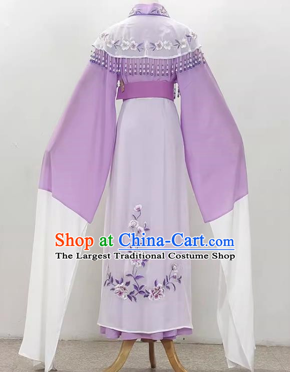 Purple Peony Hua Dan Miss Costume Princess Costume Drama Opera Yue Opera Qiong Opera Huangmei Stage Costume