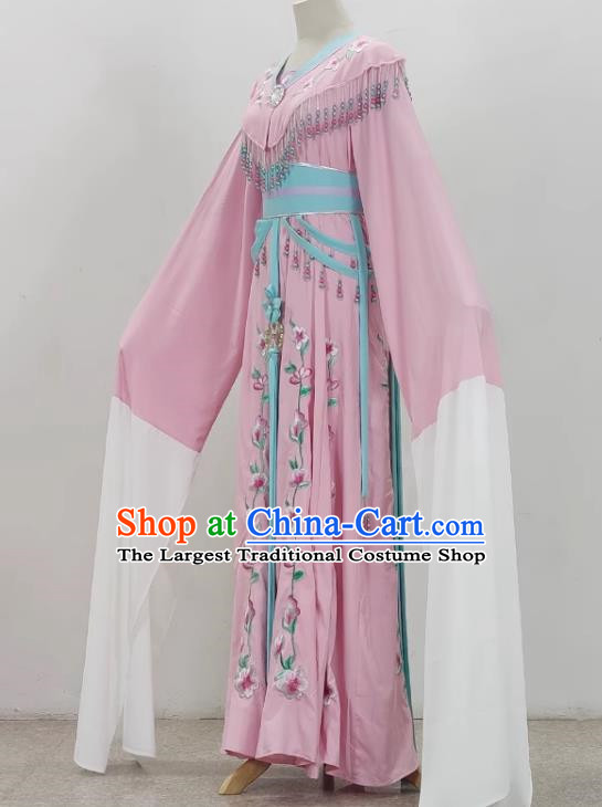 Pink Yue Opera Hua Dan Costume Costumes Miss Costumes Opera Stage Performance Costumes