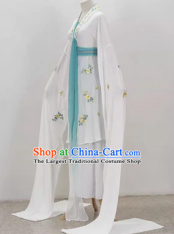 Yue Opera Hua Dan Costumes Huangmei Opera Costumes Long Water Sleeves Opera Dance Performance Costumes