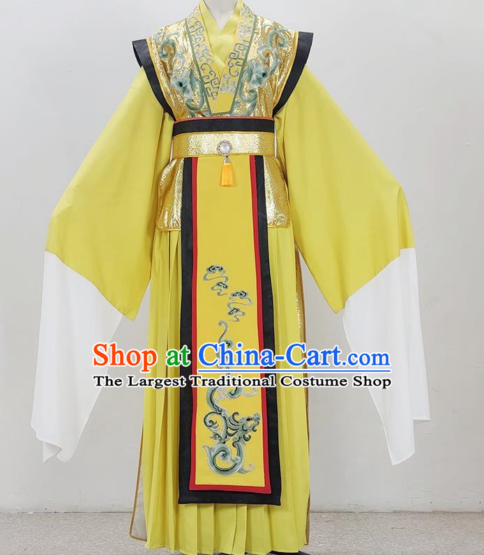 Drama Costumes Ancient Costumes New Shaoxing Opera Xiaosheng Clothes Huangmei Opera Performance Costumes Emperor Dragon Robes Opera Costumes