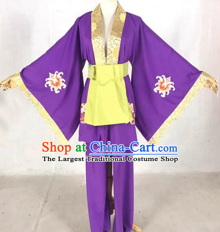Purple Drama Zhu Bajie Costume Ancient Costume Yue Opera Huangmei Opera Costume Large Sleeved Student Clothes