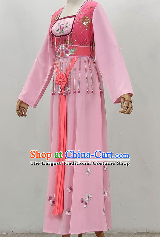 Maid And Palace Maid Split Embroidered Yue Opera Hua Dan Costume Drama Opera Performance Costume Dance Costume