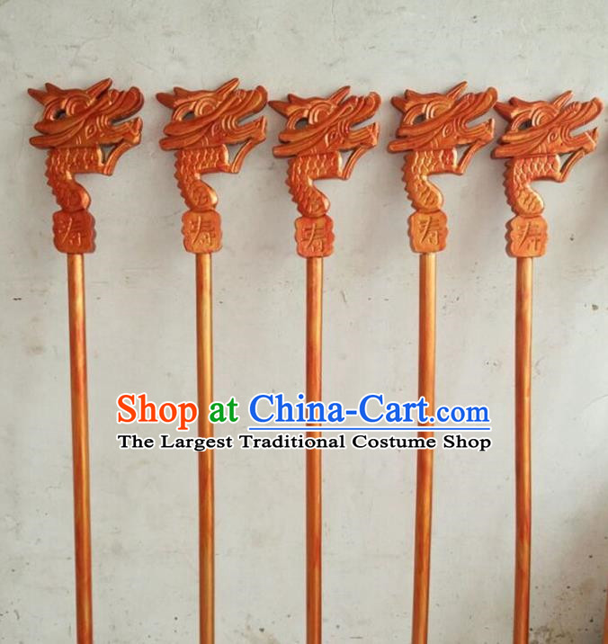 Drama Faucet Crutch Fortune and Longevity Props Mrs. She Birthday Crutch Yangko Costume Social Fire Props