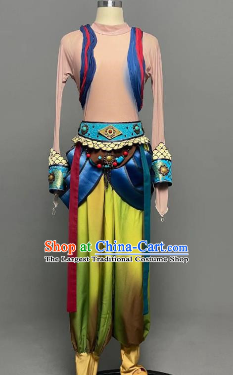 Classical Dance Wall Covered Lotus Awards Dance Costumes Qiuci Music And Dance Chinese Dance Costumes Stage Performance