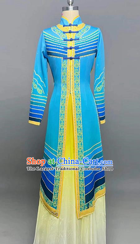 Hui Nationality Dance Costumes Display Costumes Minority Swing Skirt Dance Performance Costumes