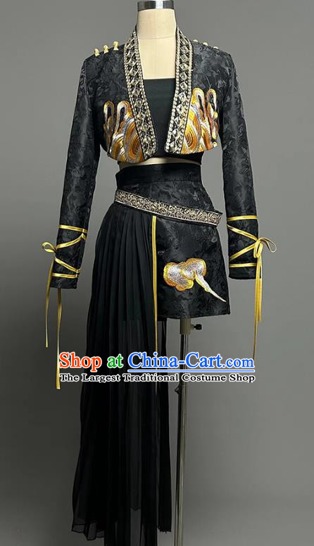 National Trend Dance Costumes Chinese Style Performance Costumes Classical Korean Dance Jazz Dance Suits Costumes Stage Performances