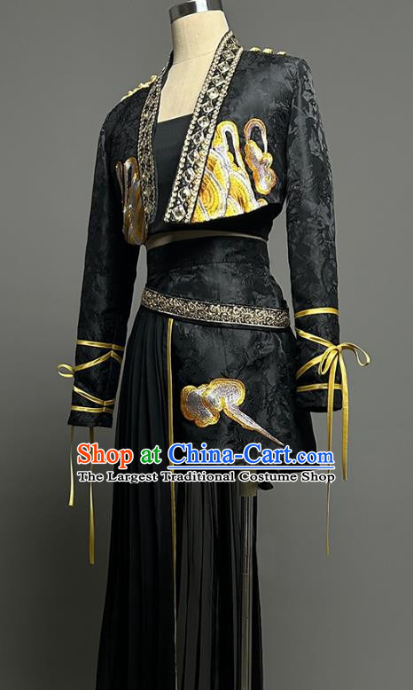 National Trend Dance Costumes Chinese Style Performance Costumes Classical Korean Dance Jazz Dance Suits Costumes Stage Performances