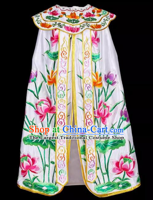 White Guanyin Bodhisattva Lotus Buddha Robe God Statue Cloak Lotus Shawl Temple Buddha Large Buddha Robe