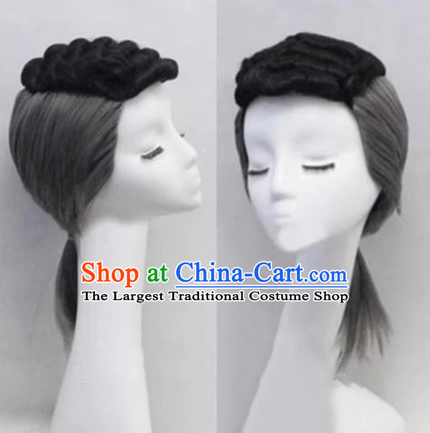 Cosplay Wig Jojo Bizarre Adventure COS Nijimura Yitai Braid Wig